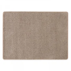 Tapis rectangulaire en polypropylène 200x290 cm taupe Oviala