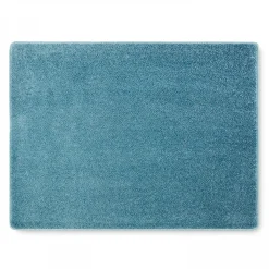 Tapis rectangulaire en polypropylène 200x290 cm bleu Oviala