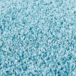 Tapis rectangulaire en polypropylène 200x290 cm bleu Oviala