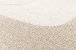 Tapis rectangulaire formes géométriques Brera beige L.230 x l.160 cm Balta
