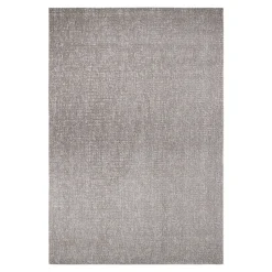 Tapis rectangulaire gris 170 x 120 cm effet viscose GoodHome Yoroo