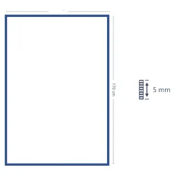 Tapis rectangulaire intérieur Melua coton et toile de jute terracotta L.120 x l.170 cm GoodHome
