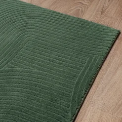 Tapis Rio salon antidérapant arc, Forêt, 160 x 220 cm