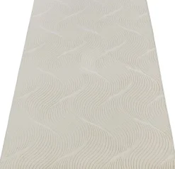 Tapis Rio salon antidérapant 3D, Crème, 140 x 200 cm