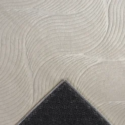 Tapis Rio salon antidérapant 3D, Crème, 140 x 200 cm