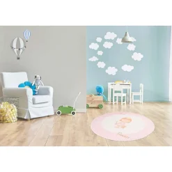Tapis Rond Enfant Imprimé 