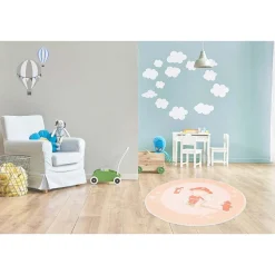 Tapis Rond Enfant Imprimé 