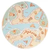 Tapis Rond Enfant Imprimé "Bambini IV" 160cm Multicolore