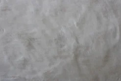 Tapis rond fausse fourrure beige ⌀90cm Ornami