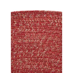 Tapis rond ou oval style jute intérieur extérieur JUTY 120x120 cm