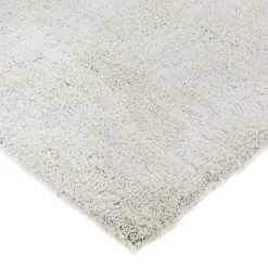 Tapis salon à poils longs extra-doux écru 60x90