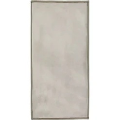 Tapis salon aspect velours extra-doux écru 60x120