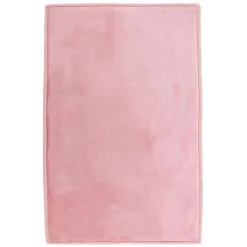 Tapis salon aspect velours extra-doux rose 60x90