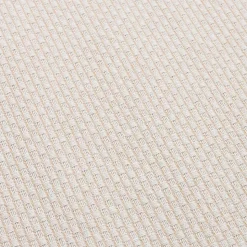Tapis salon de couloir extérieur/interieur aspect jute blanc 80x150