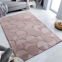 Tapis salon et chambre laine tufté main DIDI 160x230 cm