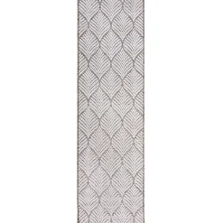 Tapis salon et chambre moderne tissé plat LEAVO 200x290 cm