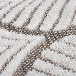 Tapis salon et chambre moderne tissé plat LEAVO 200x290 cm