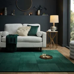Tapis salon et chambre moderne en laine CARVO 120x170 cm