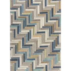 Tapis salon et chambre moderne en laine MADO 160x230 cm