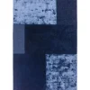 Tapis salon et chambre moderne tufté main SLATE 120x170 cm
