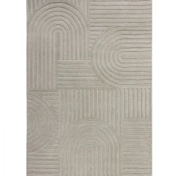 Tapis salon et chambre pure laine fait main SUNRISE 120x170 cm