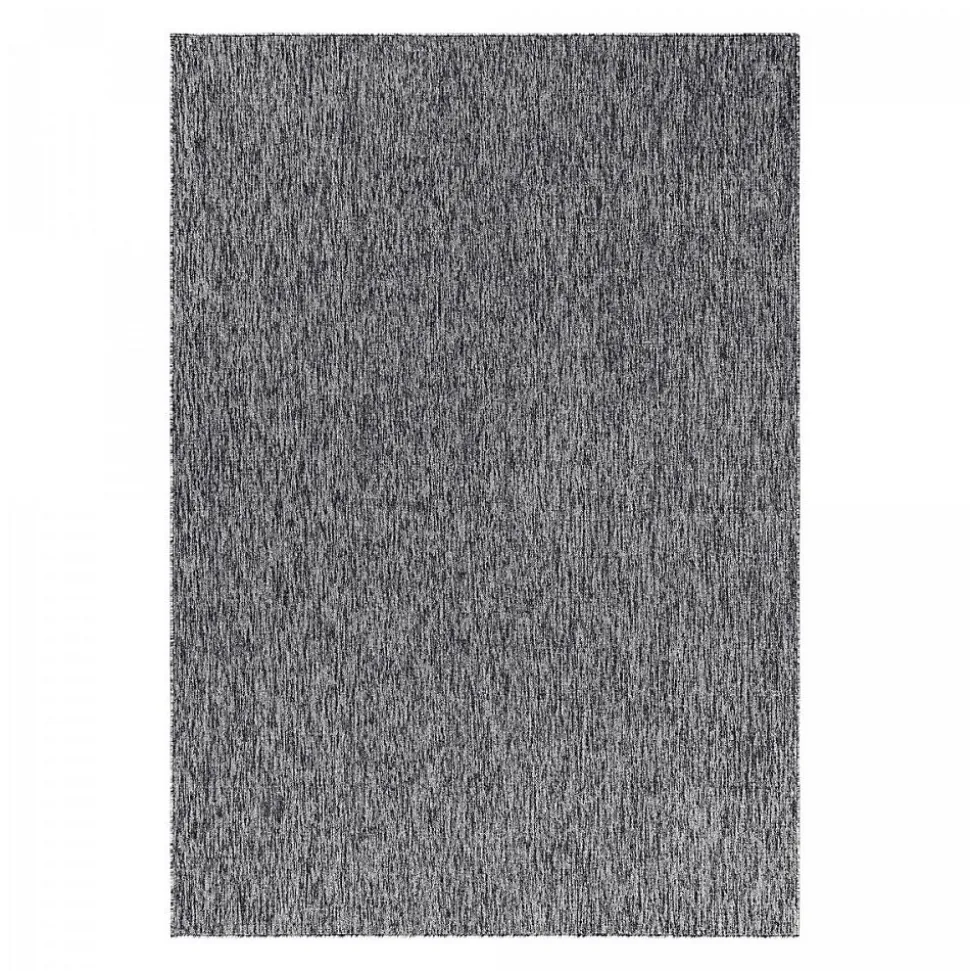 Tapis salon et chambre tissé motif uni SAKRDA, gris