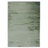 Tapis salon extra-doux effet velours vert clair 120x170