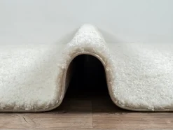 Tapis salon poils longs nordique - Crème - 200 x 290 cm - Bahar Shaggy