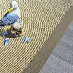 Tapis sisal Yucatan sable - Ganse taupe - 200 x 290 cm