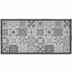 Tapis style carreaux de ciment 57 x 115 cm
