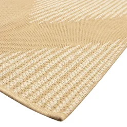 Tapis tissé plat Donaji ethnique L.200 x l.150 cm