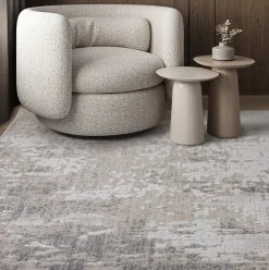 Tapis tissé plat moderne FLOW 200x300 cm