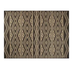 Tapis tissé plat Nelli ethnique L.200 x l.150 cm