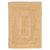 Tapis tissage à plat Melua GoodHome L. 200cm x l. 290cm naturel