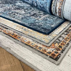 TAPIS TUTUMI DESIGN 2 180X260 BLUE