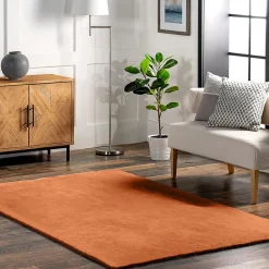 TAPIS TUTUMI RABBIT BRICK 140X200 ORANGE