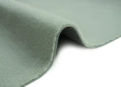 Tapis uni antidérapant lavable Vert - 200 cm Ronde - RELAX