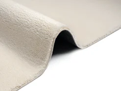 Tapis uni antidérapant lavable Beige - 80 x 150 cm - RELAX