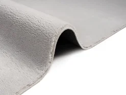 Tapis uni antidérapant lavable Gris - 120 x 160 cm - RELAX