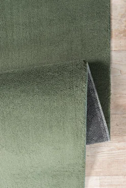 Tapis uni antidérapant lavable Forêt - 300 x 400 cm - RELAX