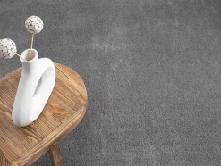 Tapis uni antidérapant lavable Anthracite - 300 x 400 cm - RELAX