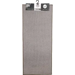 Tapis Uni Anti-dérapant "Protect" 50x120cm Gris