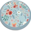 Tapis vinyl rond pour la salle à manger Tulup fi150 cm Facile d'entretien Fleurs des prés