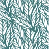 Tapis vinyle Jungle bleu 98 x 148,5 cm