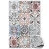Tapis vinyle pour l'entrée Tulup 140x210 cm Facile d'entretien Carreaux portugais