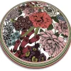 Tapis vinyle rond Tulup fi50 cm Idéal pour le salon Fleurs variées