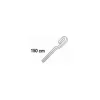 Tige anti-dégondable 4 x 4 en aluminium argenté 1m50.