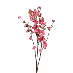 Tige fleur de cerisier artificielle - H110 cm - Blanc- Atmosphera