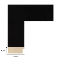 Tirage encadré sur aluminium one way 90x60 cm Fabriqué en France