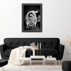 Tirage encadré sur verre synthétique the infinity of existence 60x90 cm Fabriqué en France